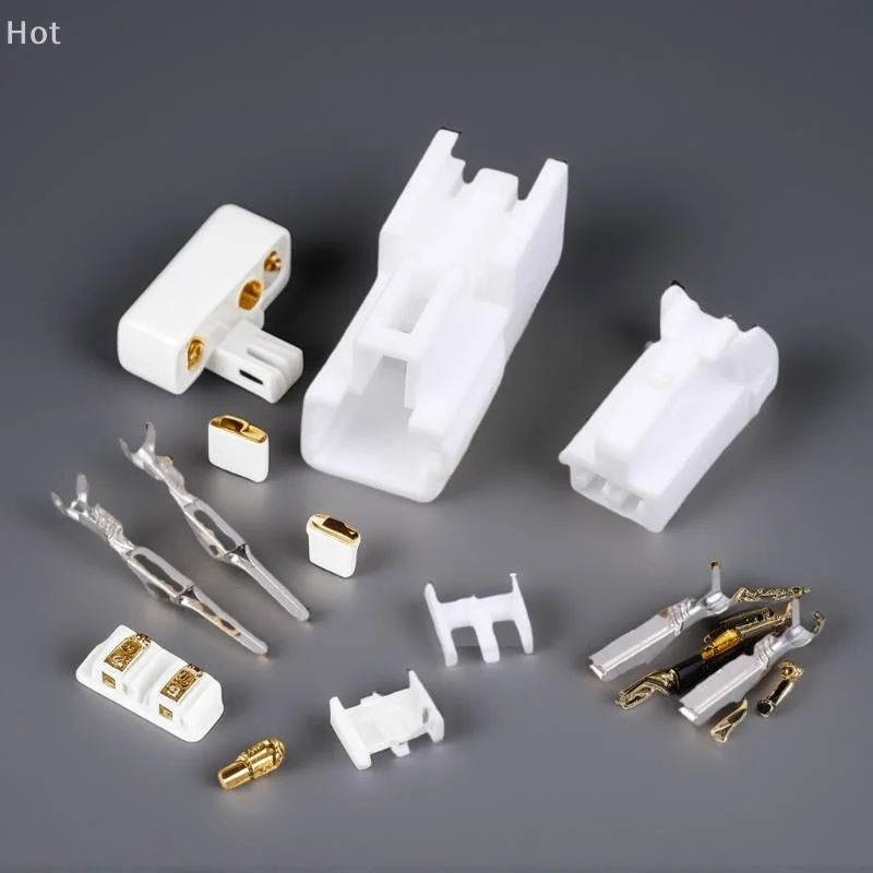 1 Set 2 Pin Electric Ventilation Seat Connector Motor Anti-Theft Device Window White Male Female Plug DJ7026A-2.2-11/21
