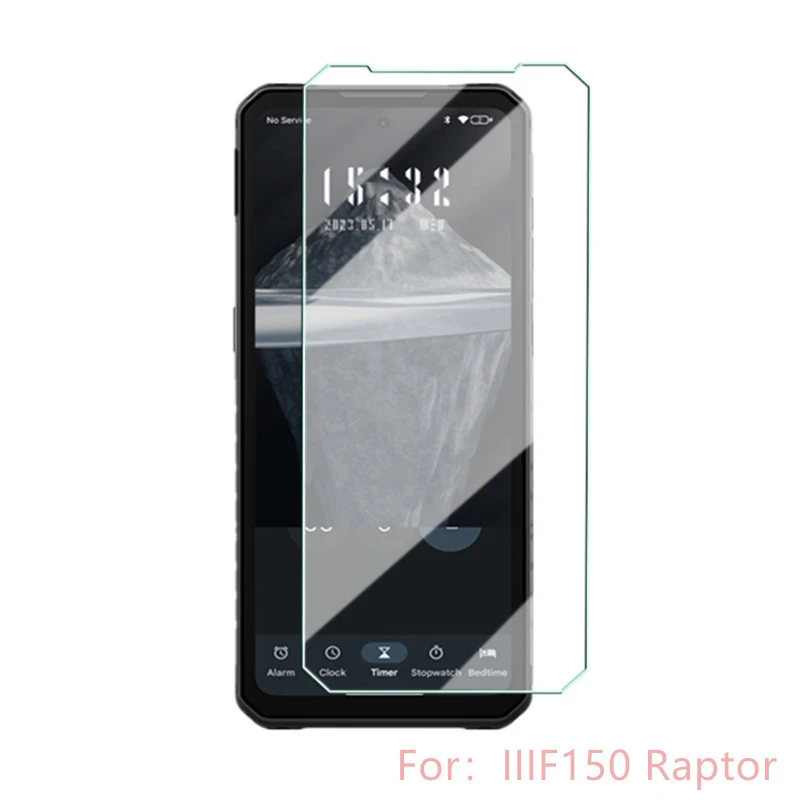 HD Tempered Glass for IIIF150 Raptor Clear Screen Protector Ultra Thin for IIIF 150 Raptor 2.5D Anti Scratch Protective Film