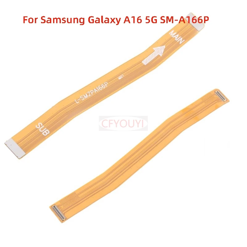 

1 шт. гибкий кабель материнской платы для Samsung Galaxy A16 5G SM-A166P A166P, гибкий кабель основной материнской платы, запасная часть