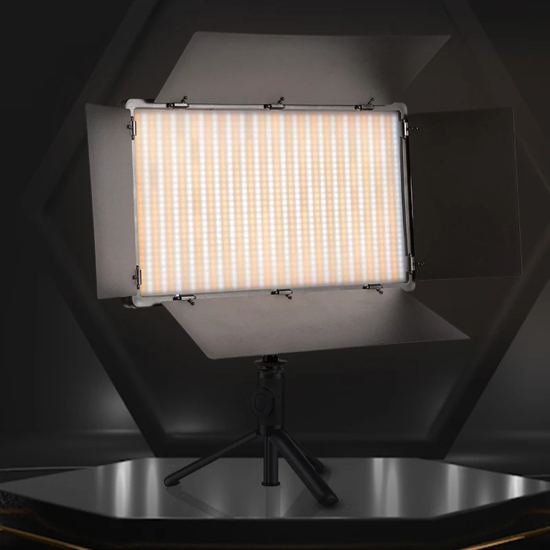 Fosoto U600/U800 Led Fotografie Panel Lamp Voor Youbute Live Video Verlichting Draagbare Verstelbare Studio Verlichting Photograp