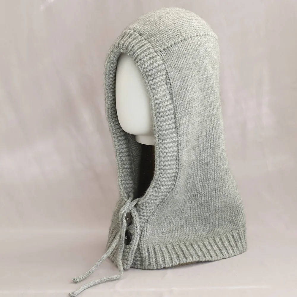 หมวกไหมพรมผู้หญิงแฟชั่นฤดูหนาวปี 2025 สไตล์สตรีทแวร์ ผสมขนสัตว์ อุ่นสบาย ตกแต่งสวยงาม สำหรับผู้หญิง สไตล์ลำลอง