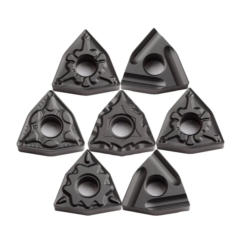 Zhuzhou Two-coated CNC Turning Insert WNMG080408 for Steel, Roughing