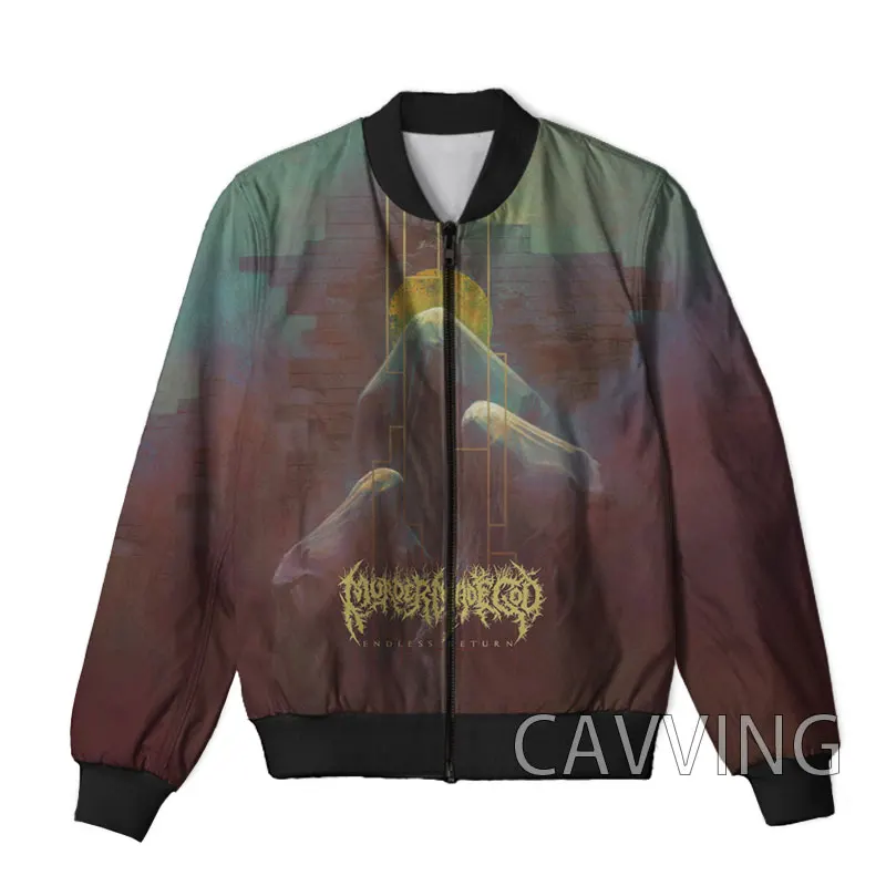 

CAVVING 3D Printed Lacrimas Profundere Zipper Bomber Jackets Men Overcoat Mens Coat Zip Up Jackets for Women/Men