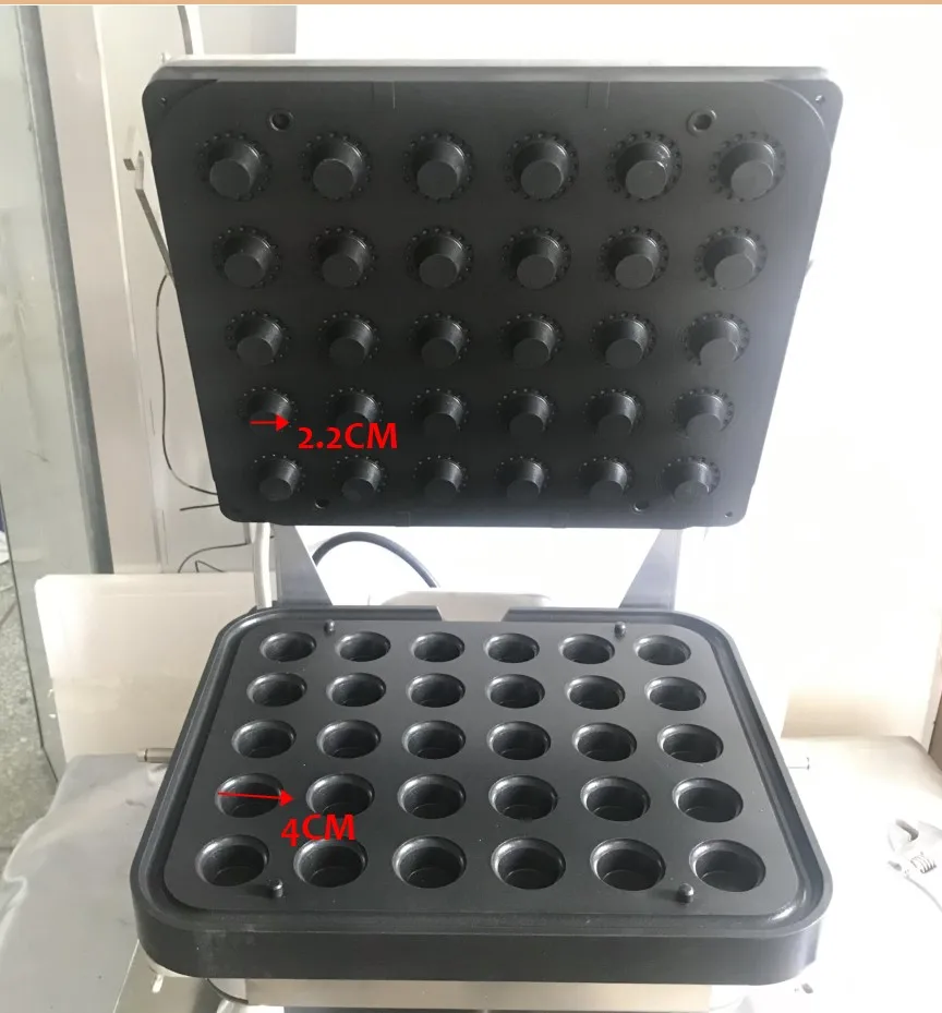 Model 811 Commercial  30 holes Mini Tart Shell Machine Tartlet Maker Baker, egg tart forming machine for 110v 220v