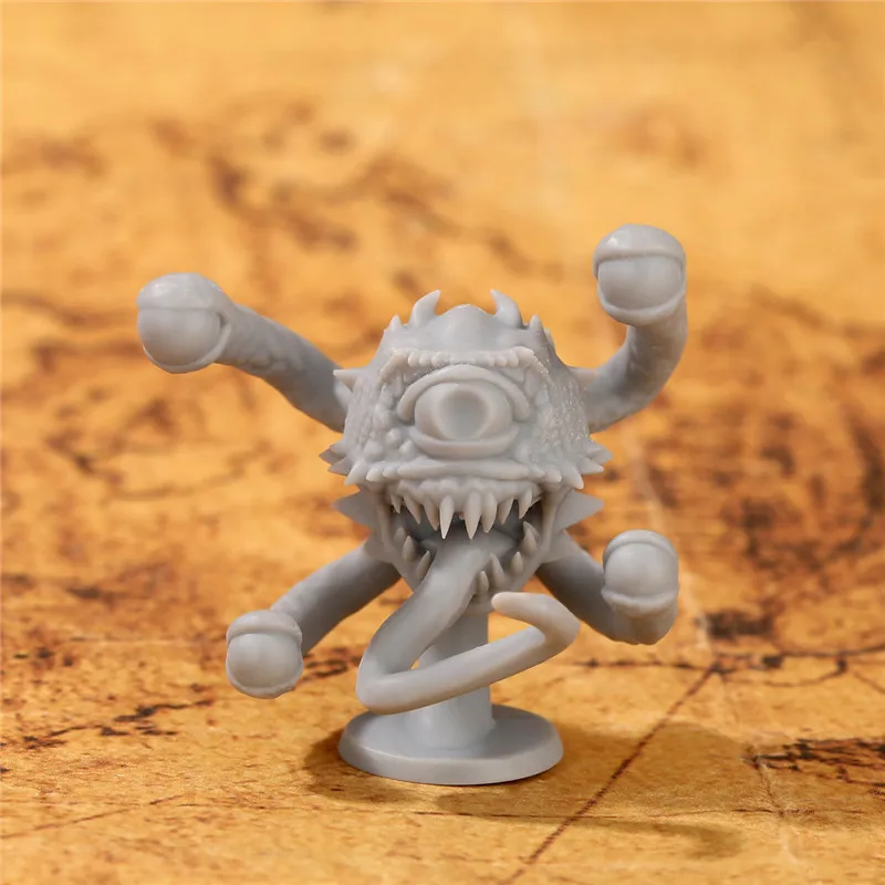 

Mini Size 3D Cyclops Monster Miniatures 4 Legged Hand-painted Model Tabletop Role Playing Games Figures Accessories Desk Deco