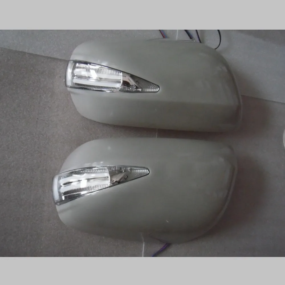 

Автомобильное зеркало заднего вида + чехол для Honda Fit/Jazz/Insight 2007-2012, желтые указатели поворота + белый габаритный фонарь положения