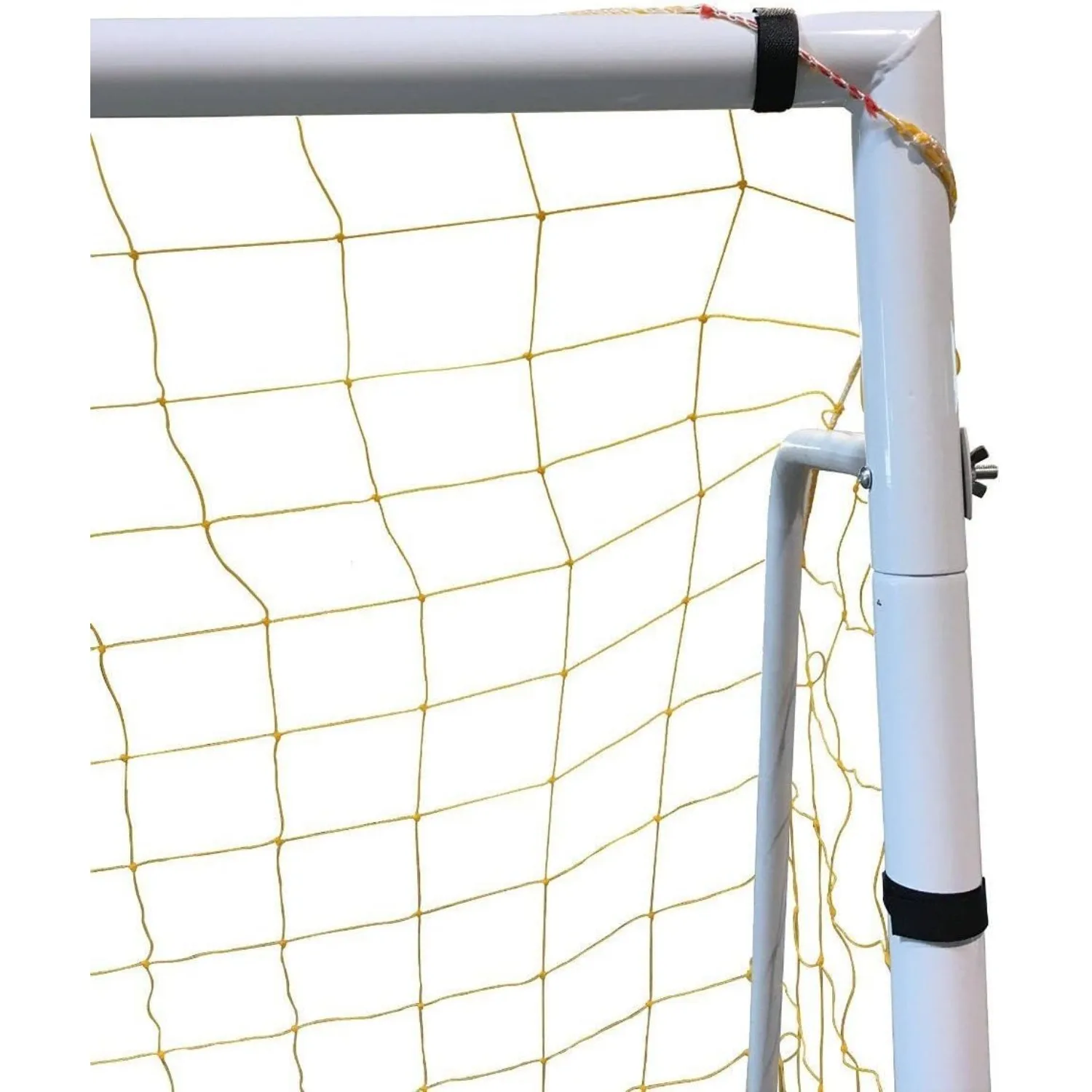 24x8 Ft. Officiële maat. Zwaar uitgevoerd stalen voetbaldoel met net. Doelen van de regelgevingsgrootte. Professioneel oefentrainingshulpmiddel