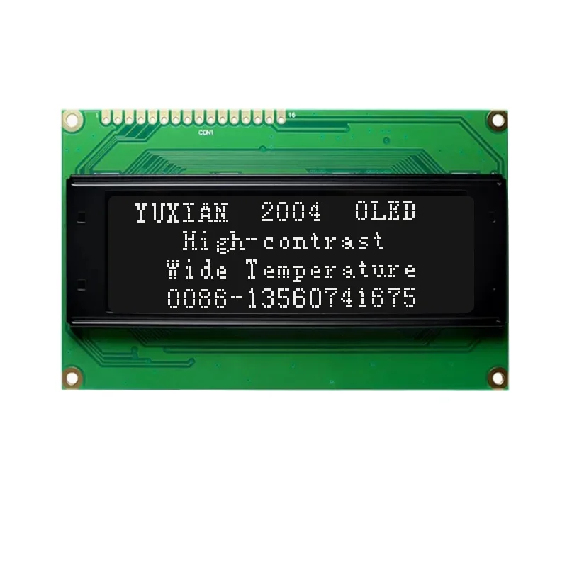 20x4 2004 204 OLED وحدة عرض شاشة LCM التحكم IC WS0010 المسلسل SPI أو واجهة متوازية 5 فولت أزرق أبيض أخضر أصفر