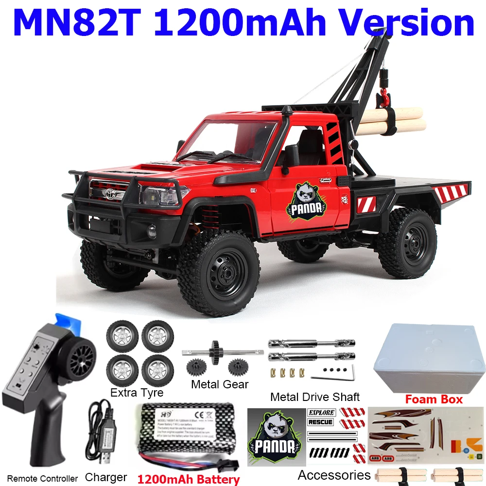 ラジコンカー MN82 / MN82PRO / MN82T 1/12 RCカー 4WD フルスケール 2.4G ラジコン