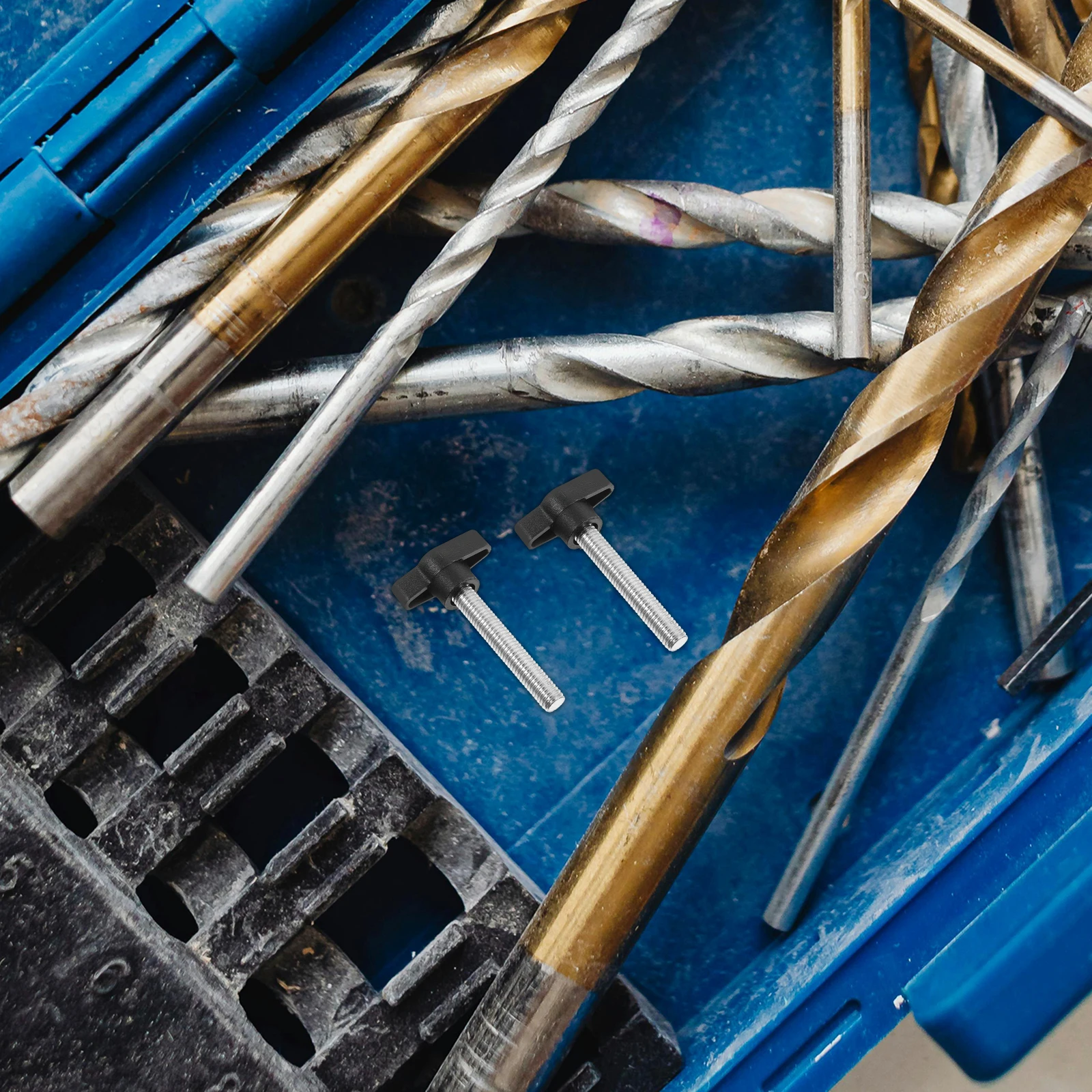 

5 Pcs Plastic Hand Screws Knob Nut Bolt Tighten Screwdriver Thumb Wing Knobs Carbon Steel Handle