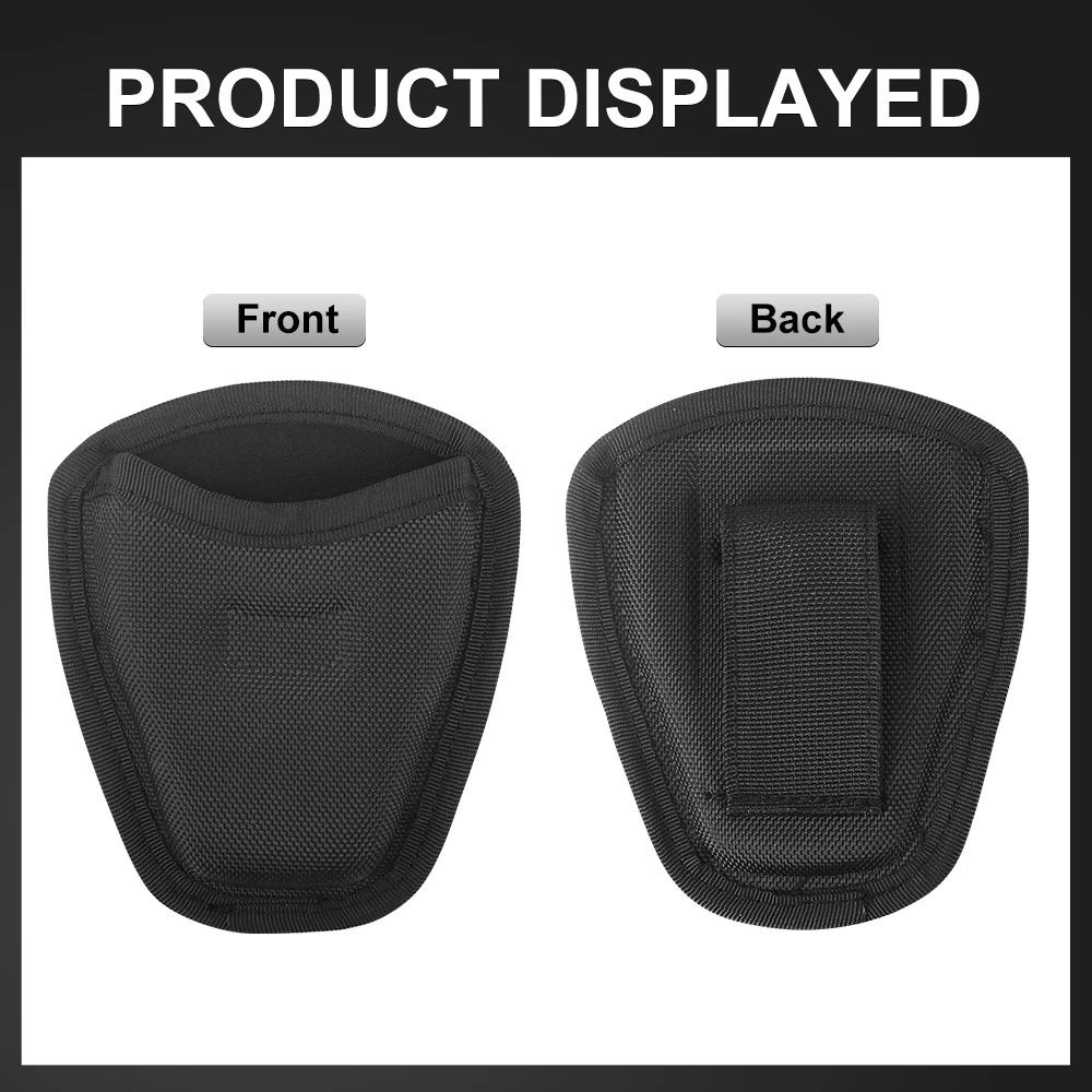 Universal Handcuff Holder Holster Bag Open Top Quick Pull Handcuff Case Pouch Belt Waist Bag Hunting Accessories