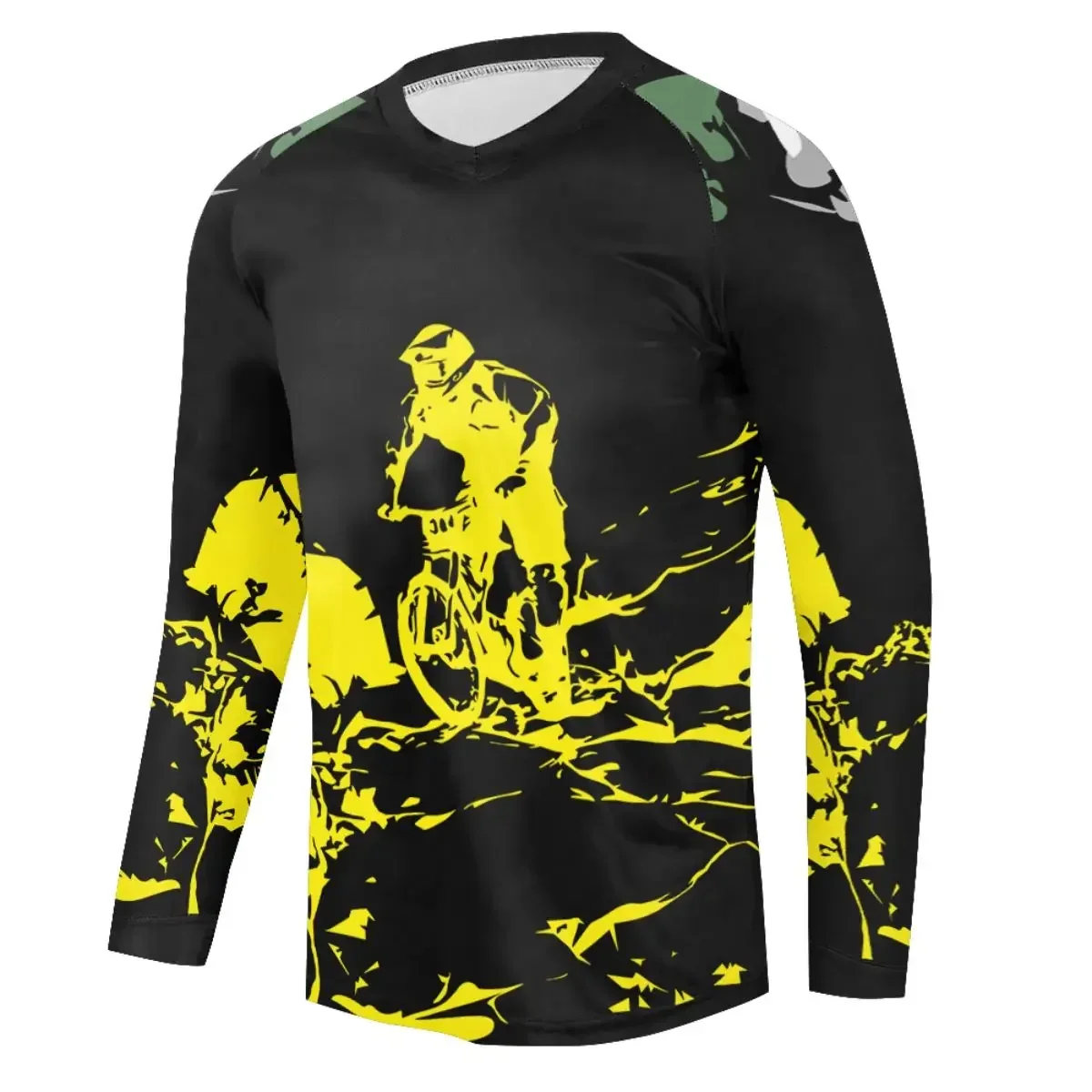 

2024 MTB Jersey Mountain Bike T-shirt Motocross Motorcycle Quick-Dry Downhill cycling jersey