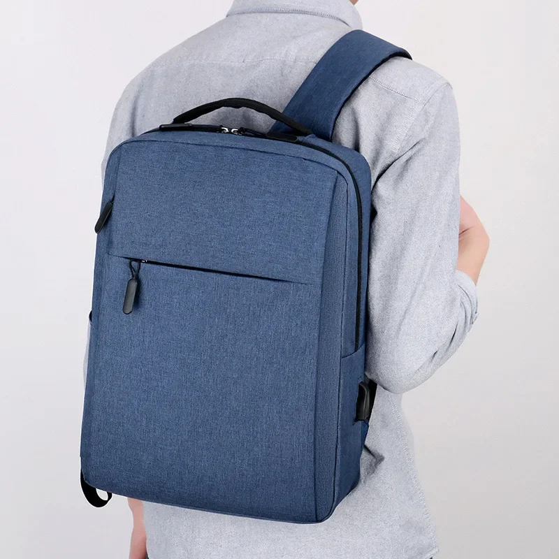 Computer Backpack for Men Large Capacity High-end Feel Commuting Business Travel USB Charging 2024 New Fashion Leisure Bag