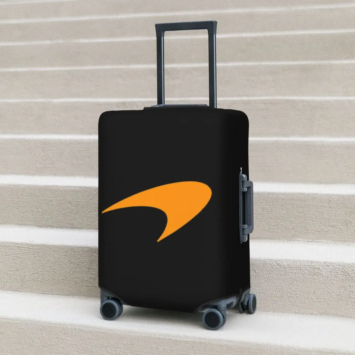 

M-McLarens Papaya Logo Защитный чехол для чемодана Эластичные защитные чехлы для дорожного багажа на 18-32 дюймов