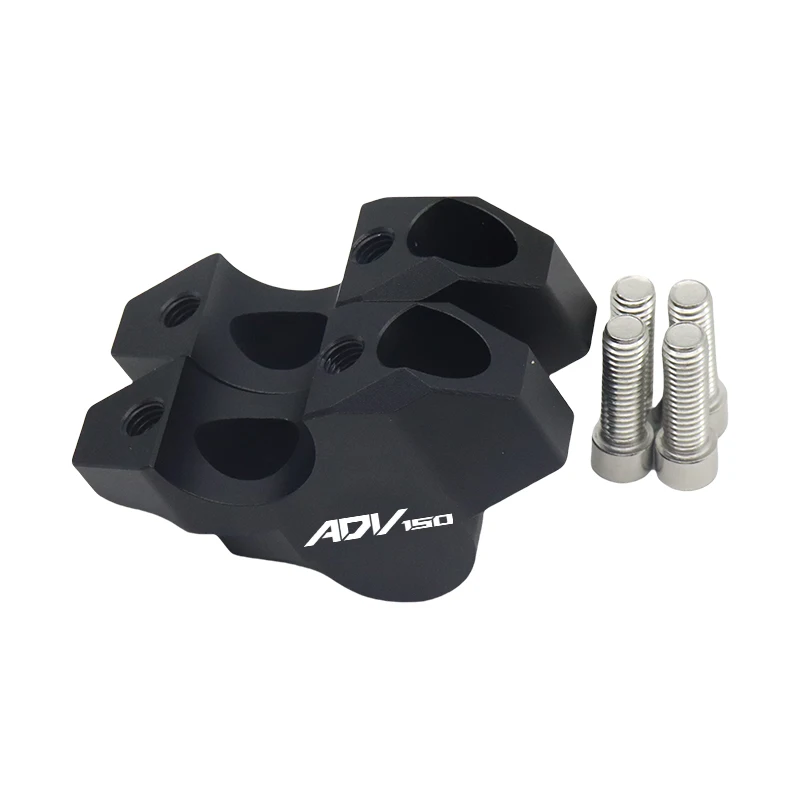 Handle Bar Raiser Clamp Extension Adjustable For Honda ADV350 ADV160 ADV150 ADV 150 160 350 Better Riding Position
