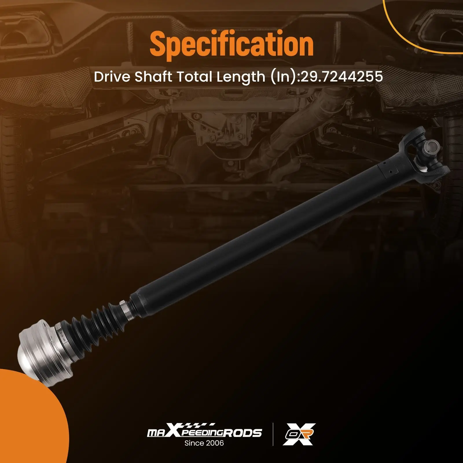 Front Driveshaft Prop Shaft for Ford Explorer Mercury Mountaineer 06-10 AWD 4WD