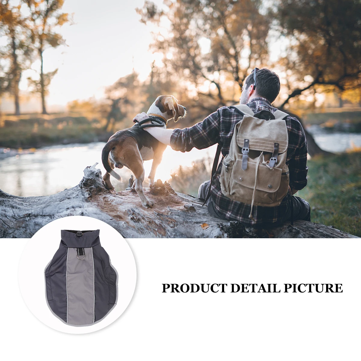 

Jacket Black Raincoat for Dogs Small Thicken Cold Weather Coats Waterproof Large Coat Dog Costume Puppy Warm Coat Dog Winter