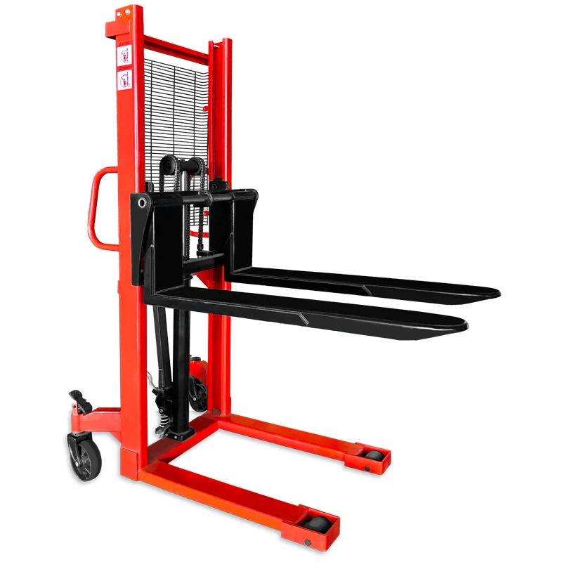 Uni-Silent Hot Sale Stacker Hydraulic Hand Portable Manual Pallet Stacker Forklift For Material SFH1016