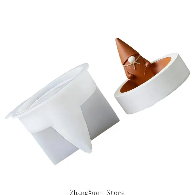Zwerge Kerzenhalter Silikonform für DIY Handwerk und Heimdekoration 3XUF – Detail 8