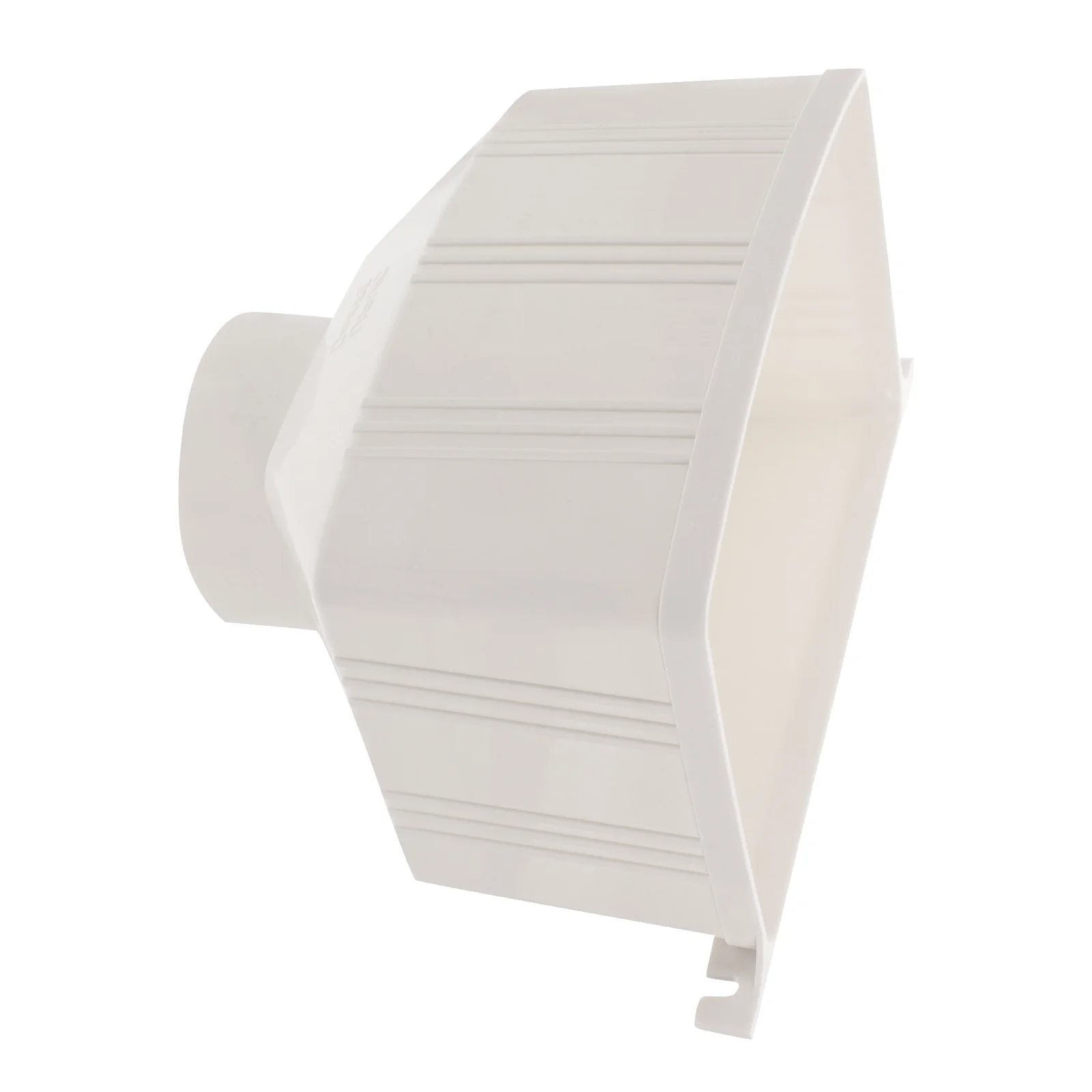 PVC Rain Bucket Gutter Downspout Adapter Diverter Extender Rainwater Drainage Pipe Collection System Connector