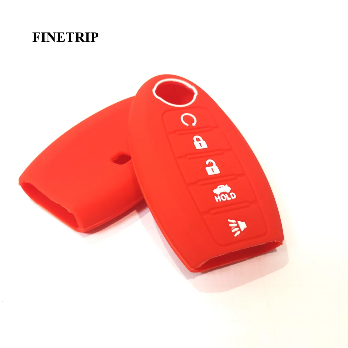 Silicone Key Cover For Nissan Pathfinder 5 button for Maxima Case for Car Accessories