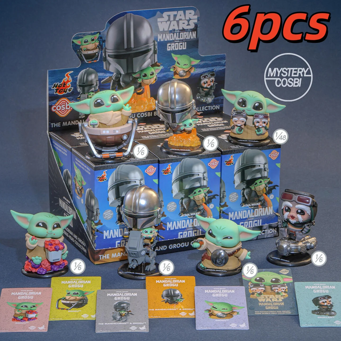 新しいホットトイズ スターウォーズ マンダロリアン＆グローグシリーズ