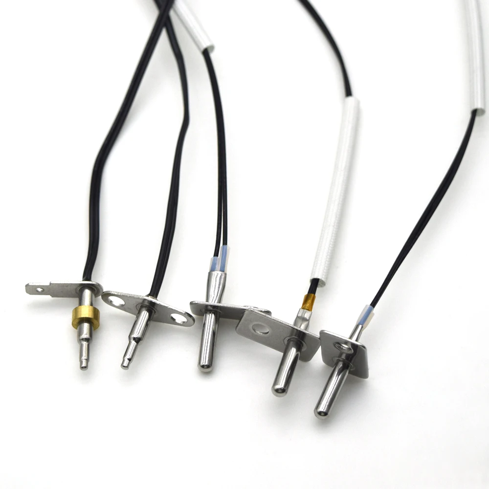 50 peças sensor de alta temperatura de aço inoxidável m6 m8 sonda de rosca e j k termopar sensor de metal