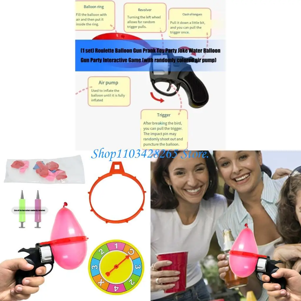 

Наборы для вечеринок рулетки с водным шаром с Spinners Drank Party Game G2Te