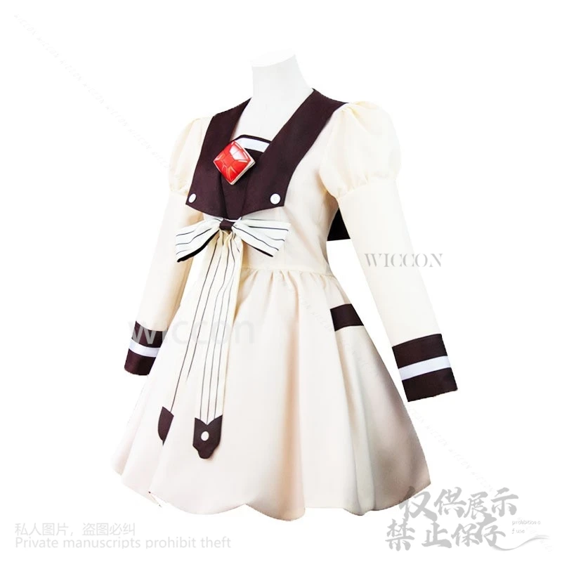 Anime Hanago Kun Cosplay Nanamine Sakura kostium Jk mundurek szkolny sukienka Lolita peruki dla dziewczynki Halloween boże narodzenie Cos dostosowane