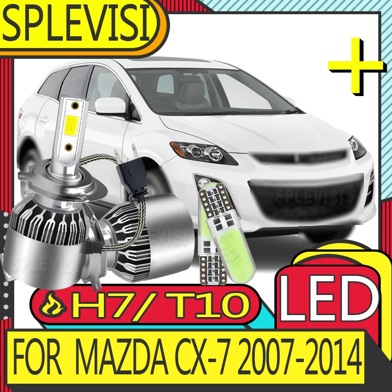 

Lights Up Farther Distances Durable Long-Lasting Headlight Low Beam Light For Mazda CX-7 2007 2008 2009 2010 2011 2012 2013 2014