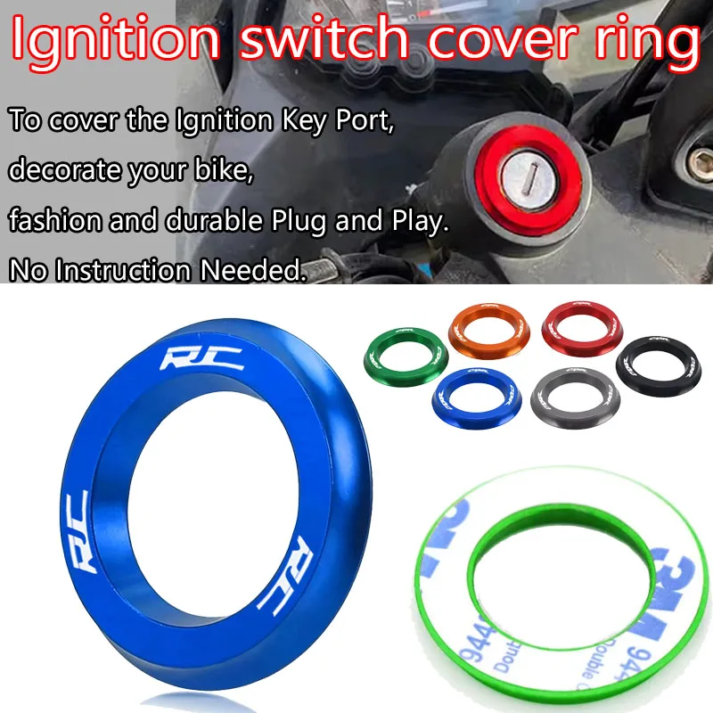 

Крышка переключателя зажигания мотоцикла, кольцо, круг для RC 125 200 390 RC8 R 2013 2014 2015 2016 2017 2018 2019 2020