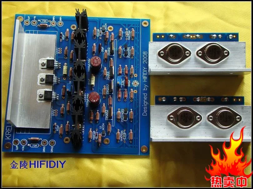 New Class A post-level American Kili KSA50MK2 power amplifier board DIY kit per channel HOT