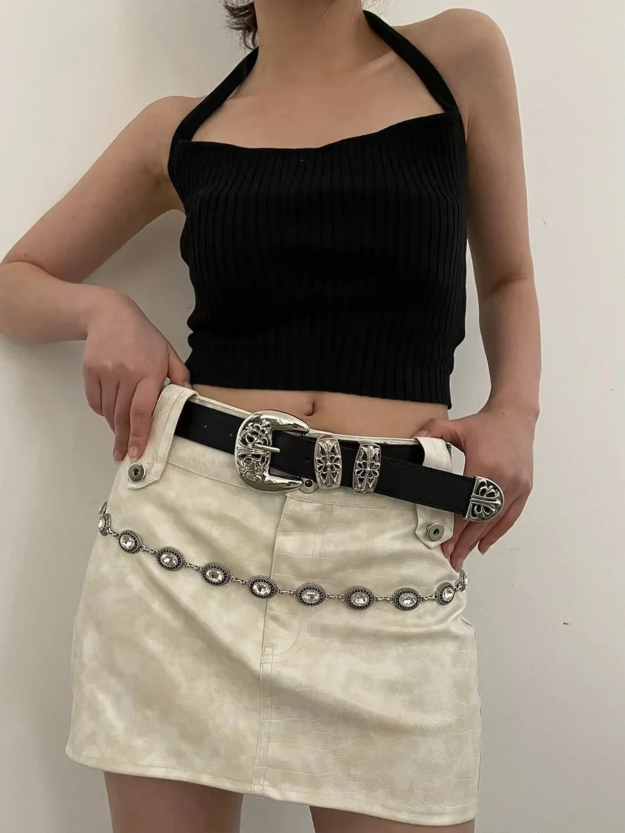 Luxury Brand Pu Leather Belt For Women Men Designer Alloy Buckle Waist Strap Female Jeans Trouser Dress Waistband