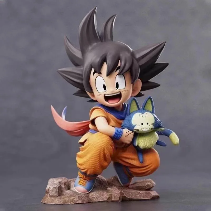 

Dragon Ball GK Figures Anime 10cm Childhood Son Goku Doll Action Figure PVC Model Room Decoration Toys for Kids Birthday Gift