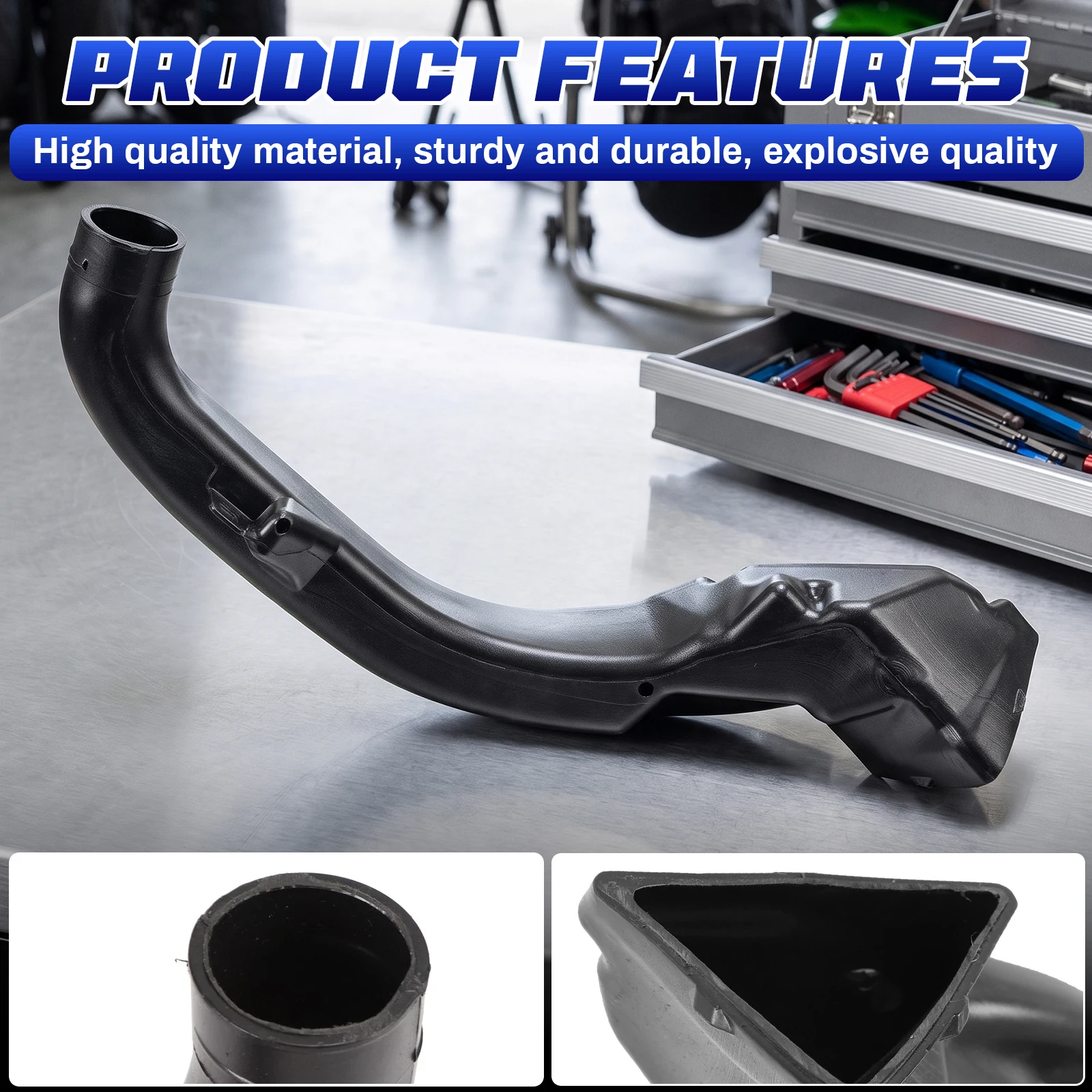 Motorcycle Front Ram Air Duct Fit for Kawasaki Ninja Zx4R 2023 - 2025 Zx-4R Zx4Rr Intake Tube Duct Cover 23 24 25