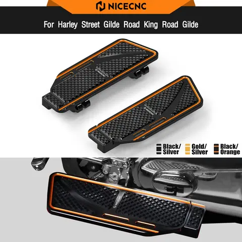 Harley Street Glide FLHX FLHXS 2006-2024 조정 가능한 라이더 풋 보드 Road King FLHR Custom FLHR Road Glide FLTRX Ultra FLTRU