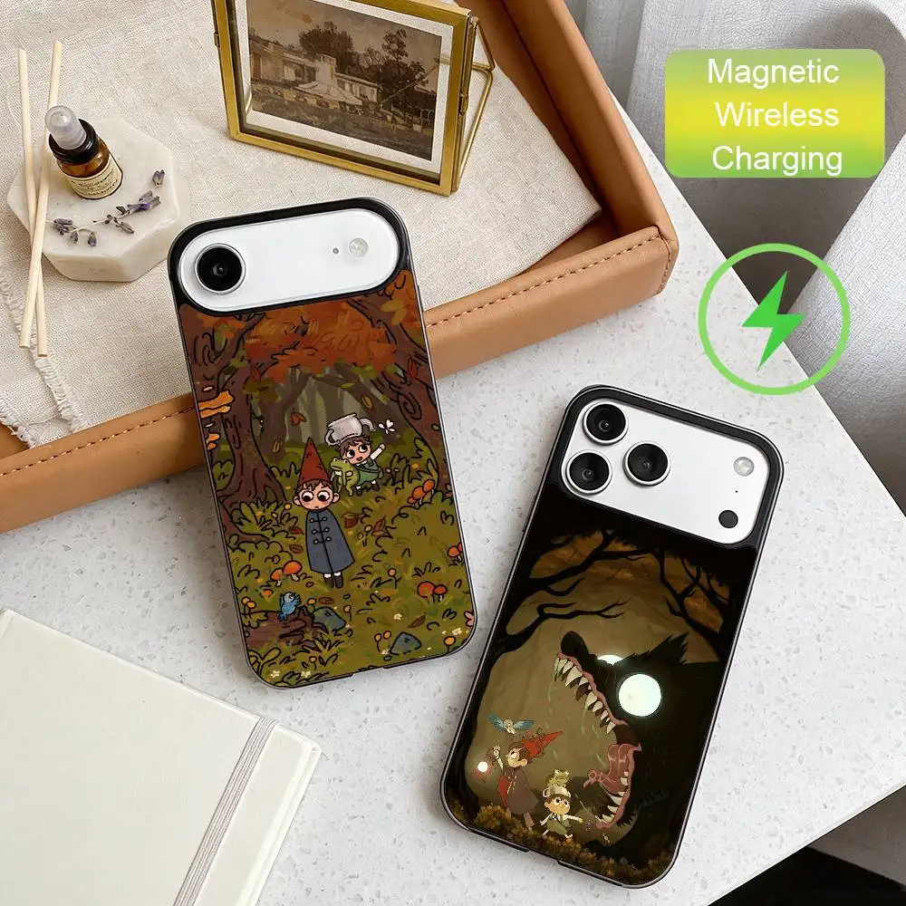 

O-Over the G-Garden W-Wall Dark Fairy Tale Phone Case For iPhone17,16,15,14,13,12,11 Plus,For Magnetic Wireless Charge Cover