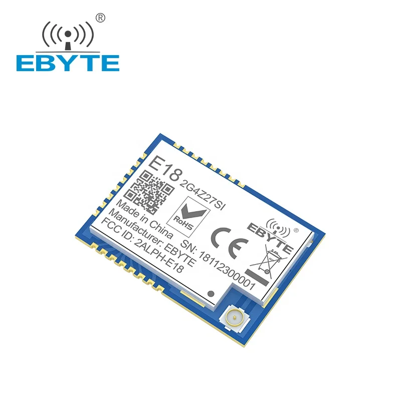 CC2530 Zigbee Module 2.4Ghz 500Mw 27dBm Draadloze Rf Transceiver Ontvanger Ebyte E18-2G4Z27SI Ipex Antenne Voor Smart Home