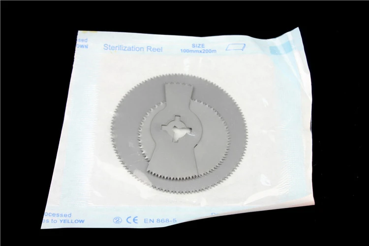 정형외과 용기구 의료용 전기 석고 톱 석고 톱 합금 톱날 석고 붕대 제거 폴리머 부목 제거