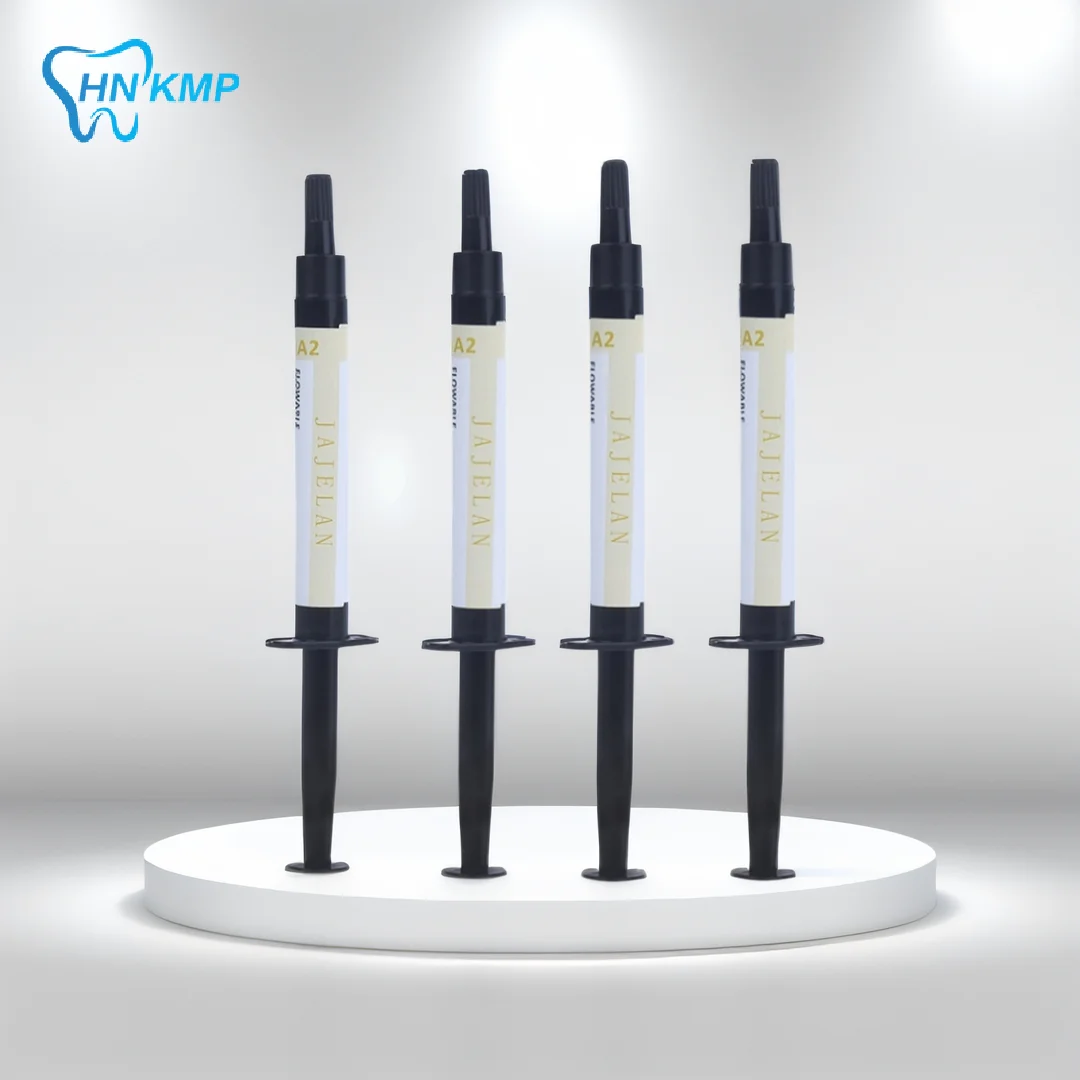 1pcs Dental Composite Resin Flowable Light Curing A2 2.5g Refill Syringe Delivery Tips Etch Gel Adhesive Bonding