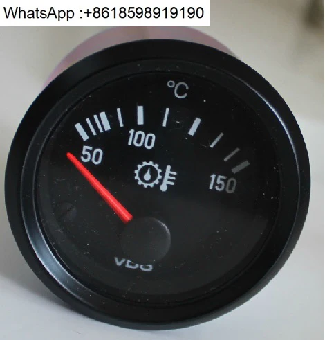 

German original VDO meter 310-040-015 thermometer, oil temperature gauge (24V, 50-150 degrees)