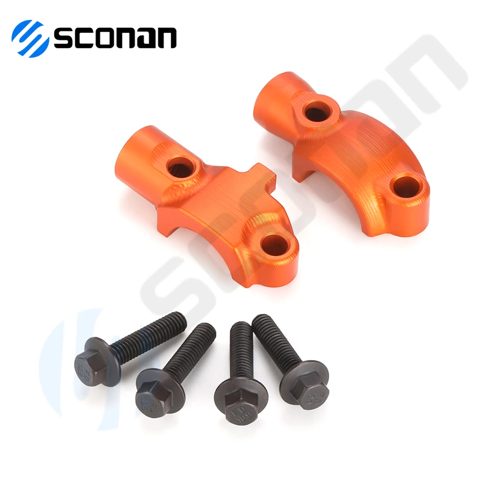 

For 1290 Adventure R 1290 Duke R 1290 DUKE GT Motorcycle Handlebar Master Cylinder Mirror Adapter Mount Holders Bracket Clamp