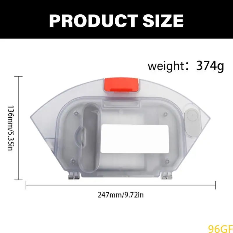 Scatole da polvere da 96 gf Scatola per aspirapolvere Casta per aspirapolvere Parte sostituzione aspirapolvere