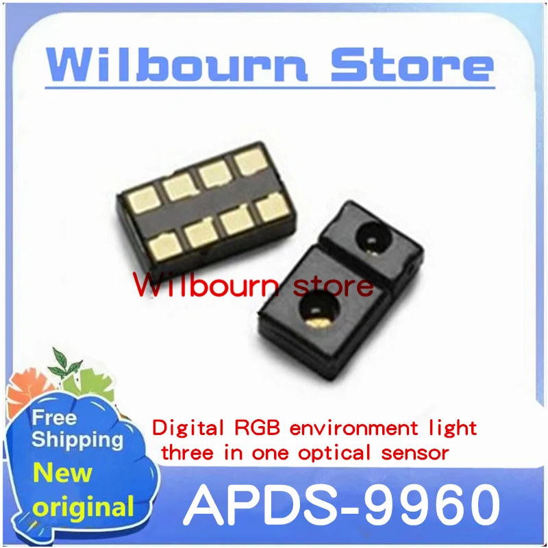 New Original 10piece 100% New APDS-9960 APDS9960  LGA8 Digital RGB ambient light chip