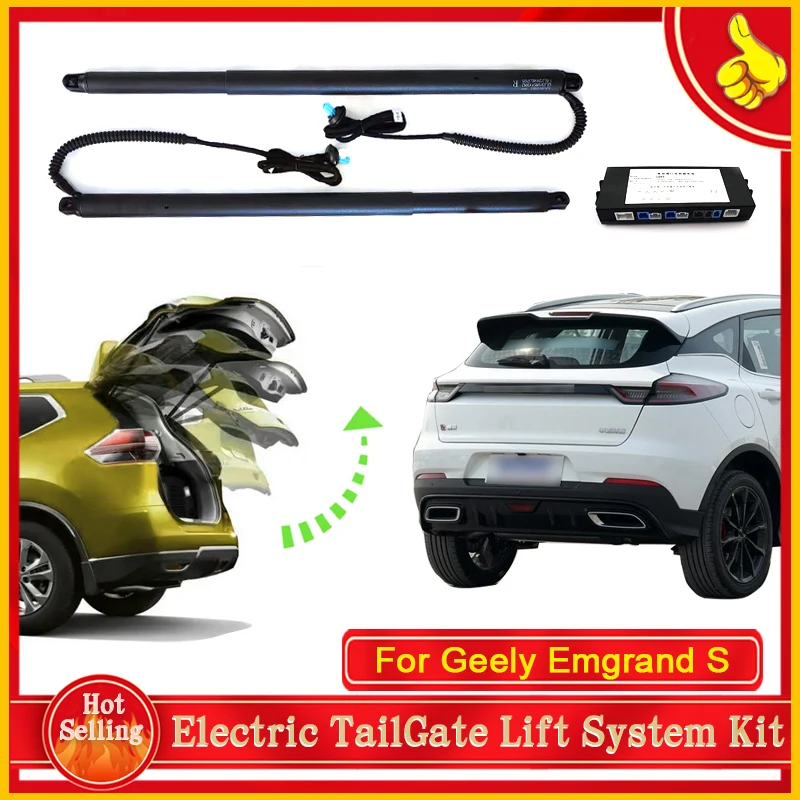 For Geely Emgrand S 2021~2024 Car Auto Electric Tailgate Opener Vehicle Power Rear Door Liftgate Automotive Modification Parts