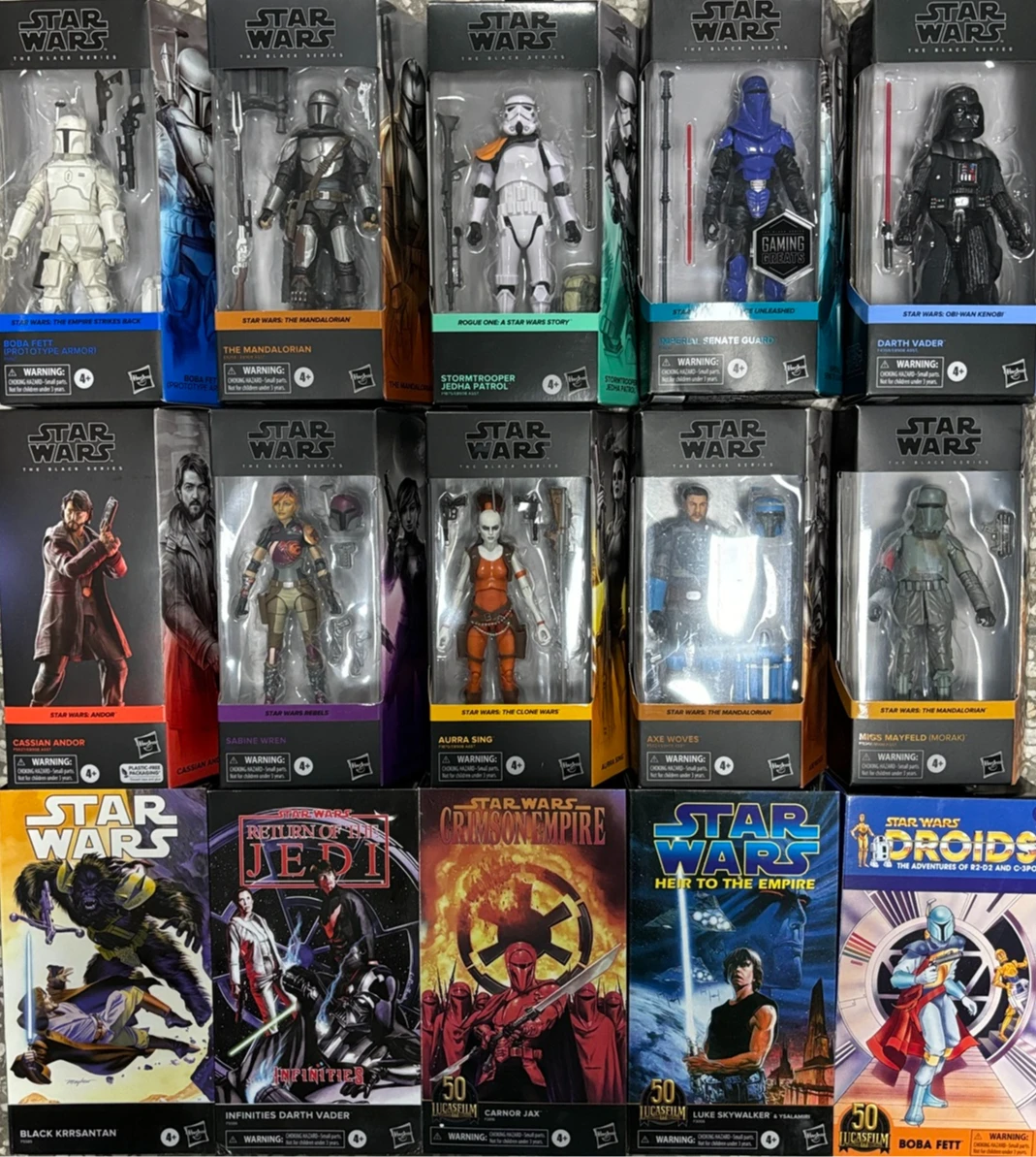 hasbro-figurine-d'action-star-van-serie-noire-obi-wan-dark-vador-cal-kestis-boba-fett-luke-mandalorian-modele-jouet-cadeau