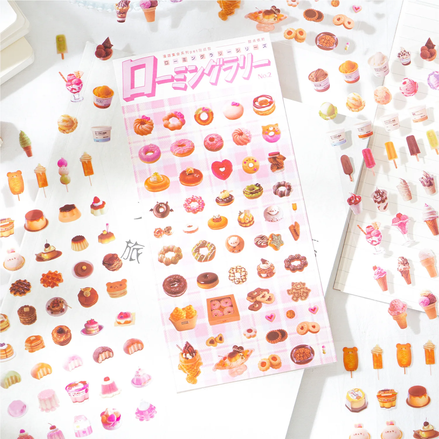 6pcs/1lot Kawaii Stationery Stickers  Roaming Rally Diary Planner Decorative Stickers Scrapbooking