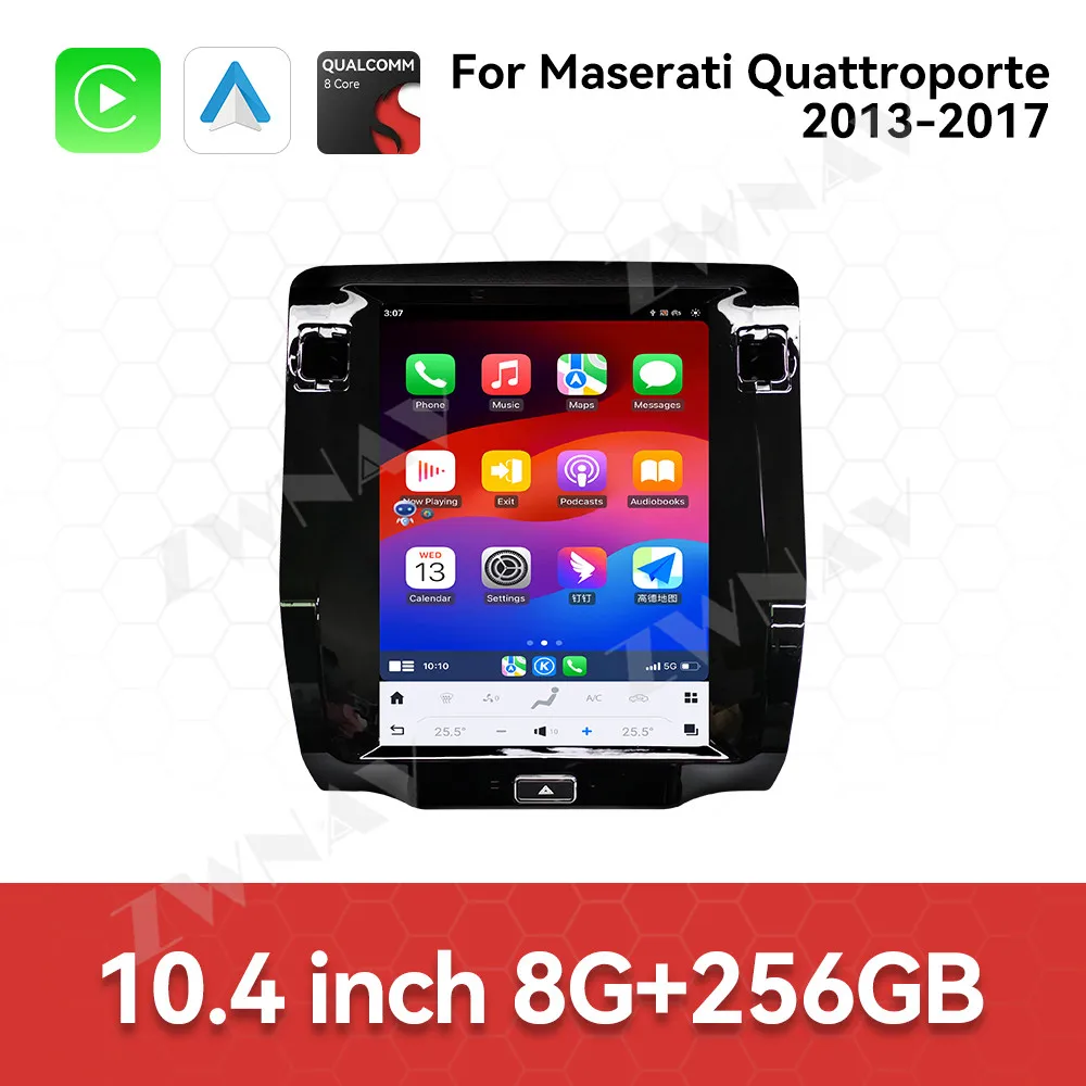 

Vertical Screen Car Radio For Maserati Quattroporte 2013-2017 Android GPS Automotive Multimedia Auto Radio Player Stereo Receive