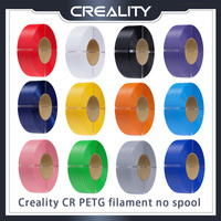 Creality CR PETG 3d Printer Filament No Spool 1.75mm±0.02mm 1kg High Temperature Eco-friendly Odorless Non-toxic Excellent