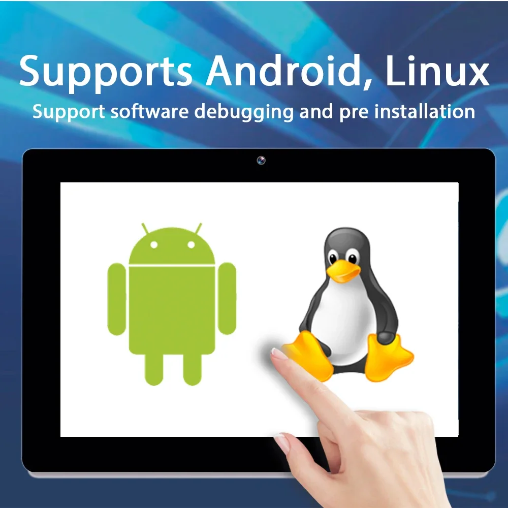 Meeting Room Display Booking Display Wall Mount Poe Android Tablet With Nfc Wall Mounted Front Nfc Tablet Android